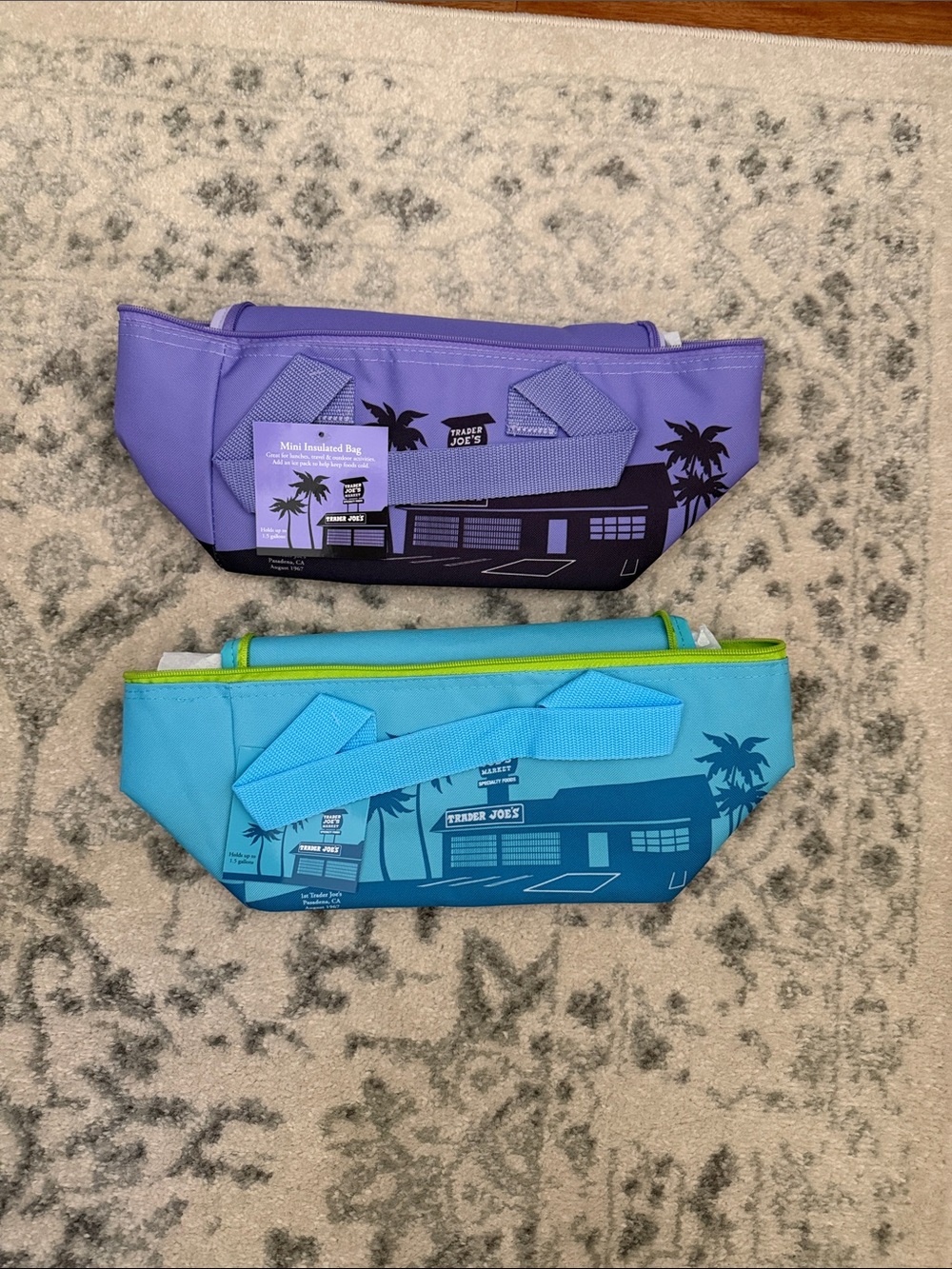 Trader Joe’s Mini Insulated Bag - Purple or Teal